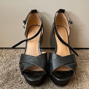 Nine West Ankle-Strap Wedge